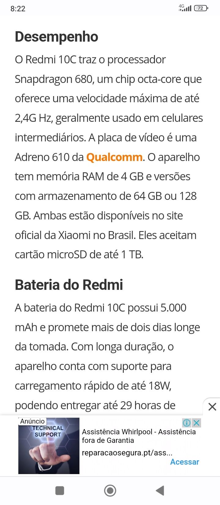 Telm.redimi 10 c