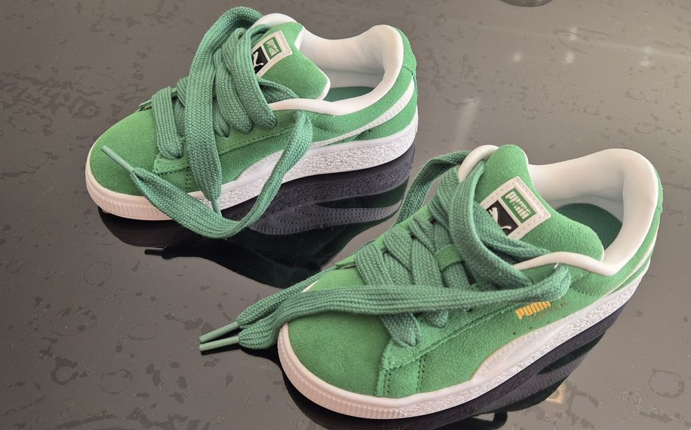Sapatilhas Puma verdes