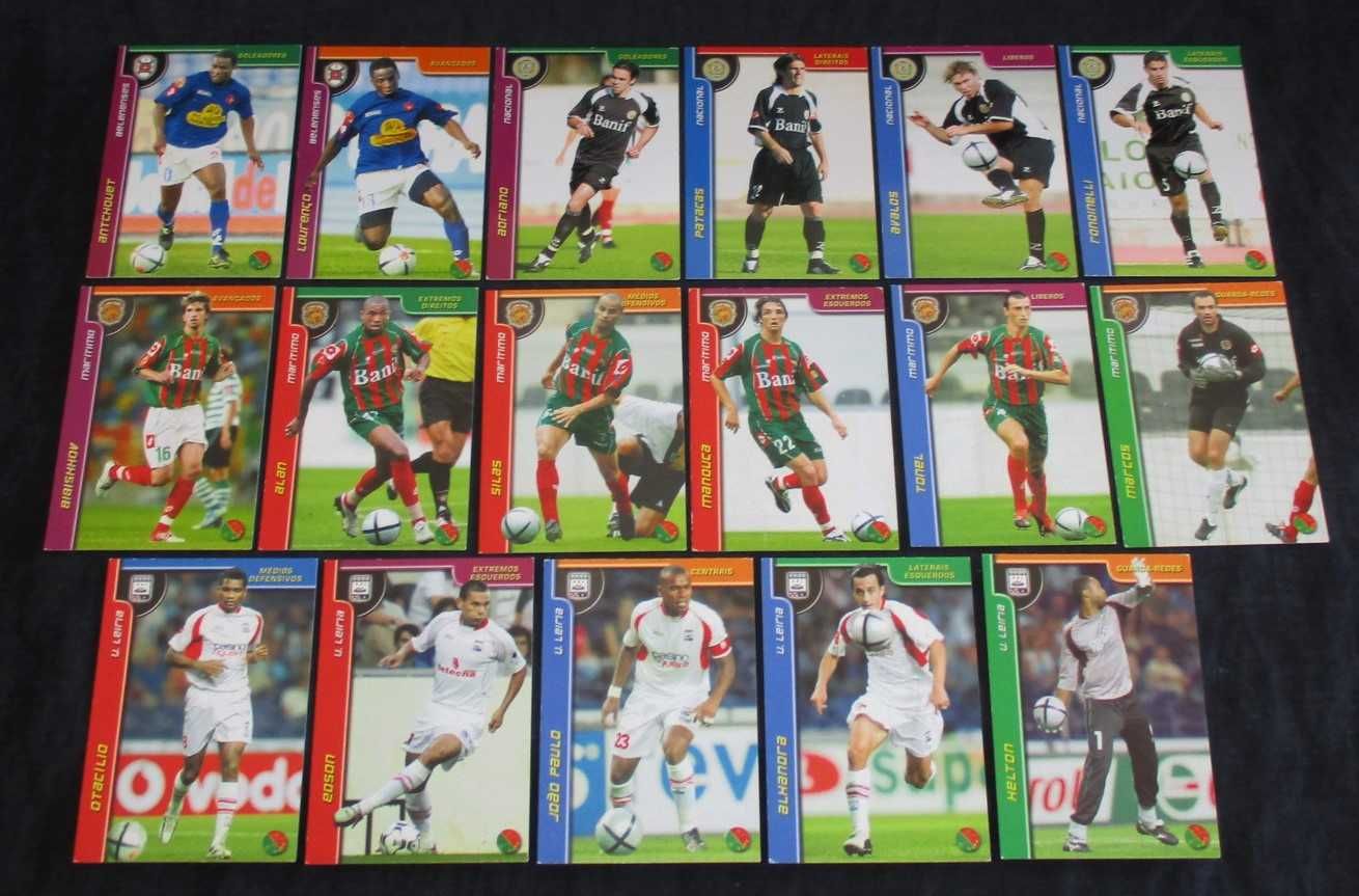 Cartões Cartas Mega Craques Futebol Panini 2005/2006