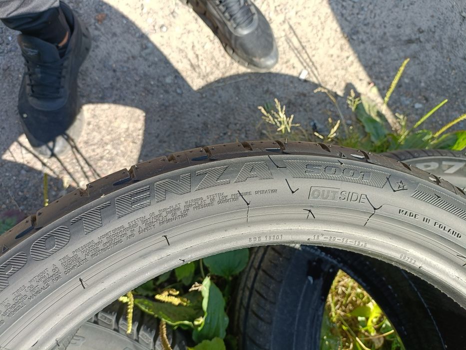 163, 245/35R18 Bridgestone Potenza S001 RSC 2015r 7.5mm 88Y