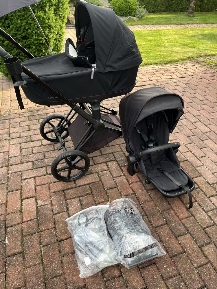 CYBEX PRIAM 4.0 wózek 2w1 Deep Matt Black