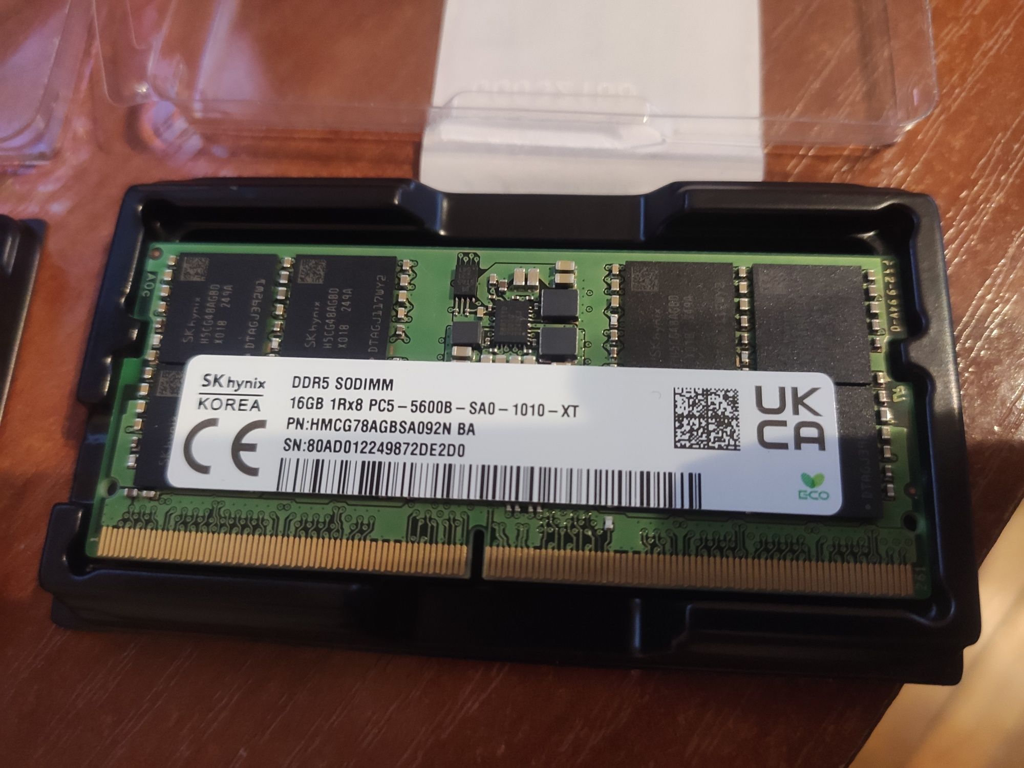 Оперативна пам'ять для ноутбука 2x16 Gb DDR5