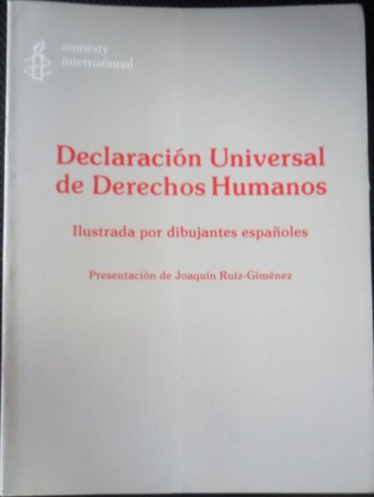 Declaración Universal de los Derechos Humanos [Ilustração espanhola]