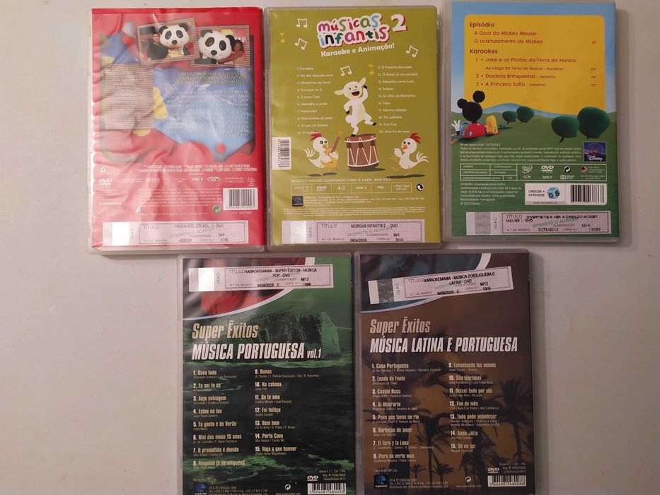 Lote de 9 DVD's variados