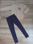 Bluza+leginsy rozmiar 158cm