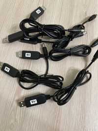 USB DC кабель питания для роутера 12v и 9v