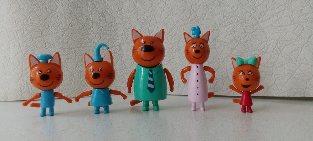 Три кота Герои мультфильма