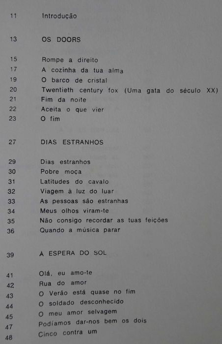 Uma Oração Americana e Outros Escritos de Jim Morrison - 2 Edição 1981