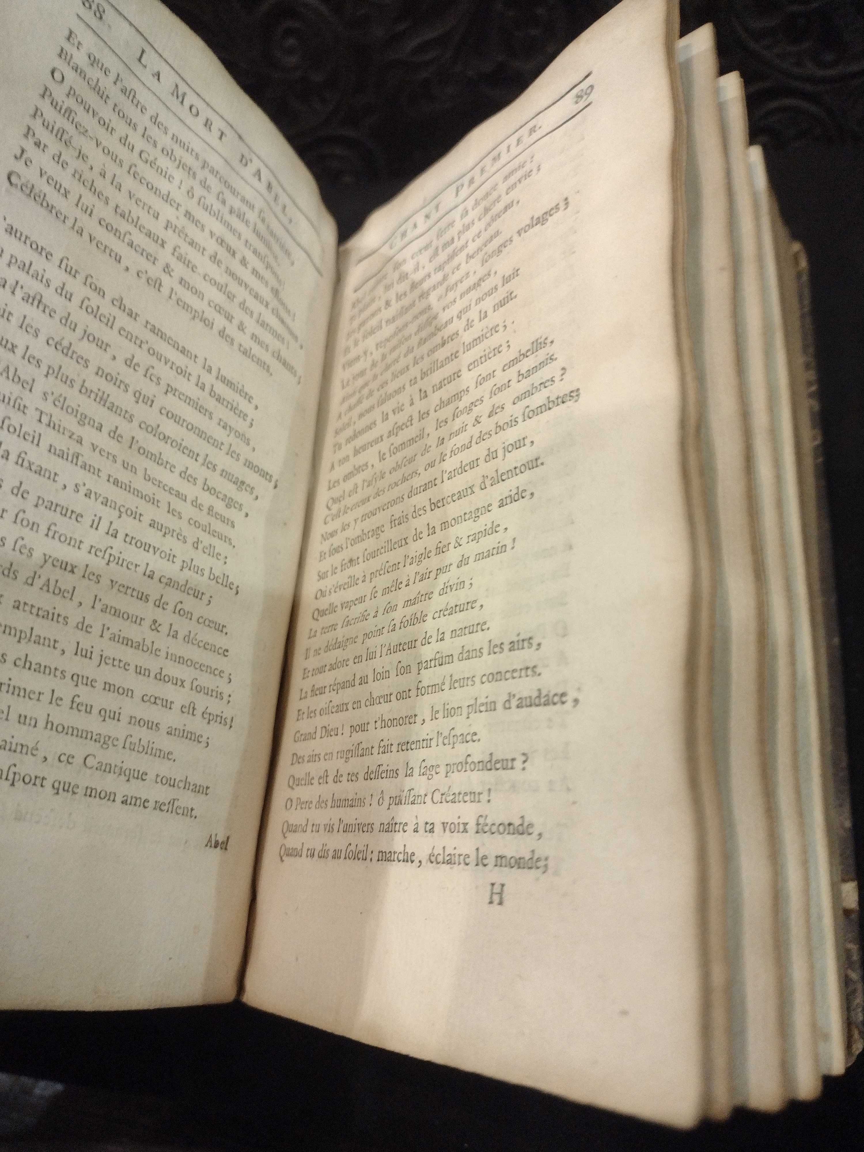 Oeuvres Choisies de M. Gessner 1774