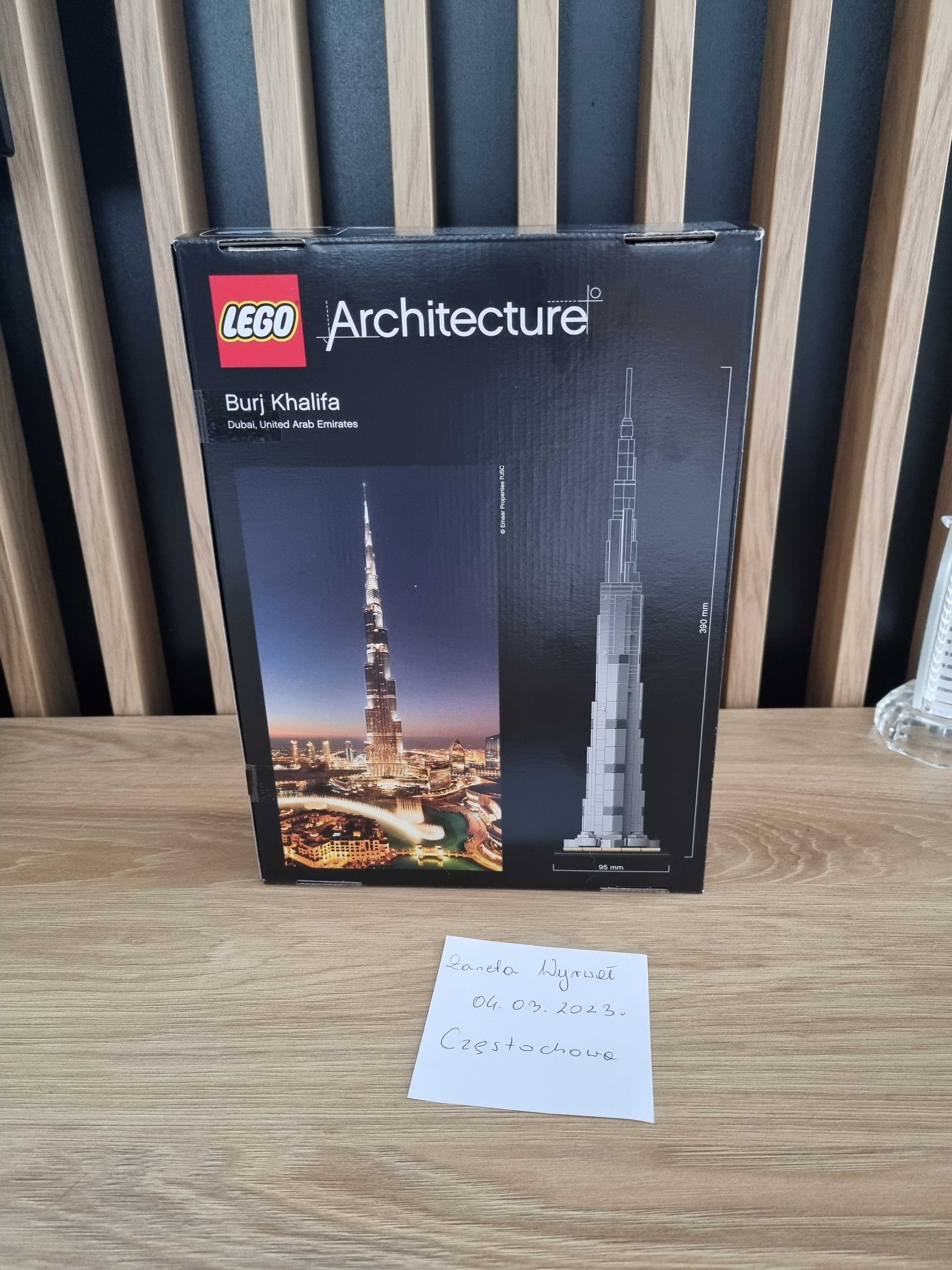 Lego Architecture 21055 Burj Khalifa. Nowe. Unikat