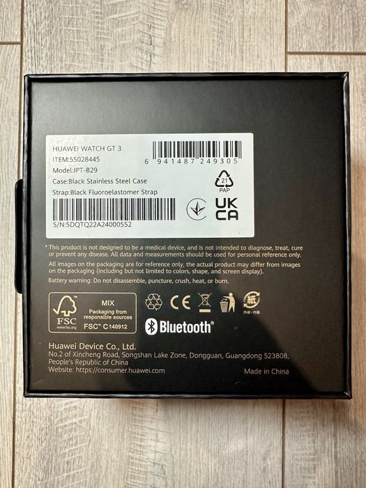 Смарт-часы Huawei Watch GT 3 46 мм Black