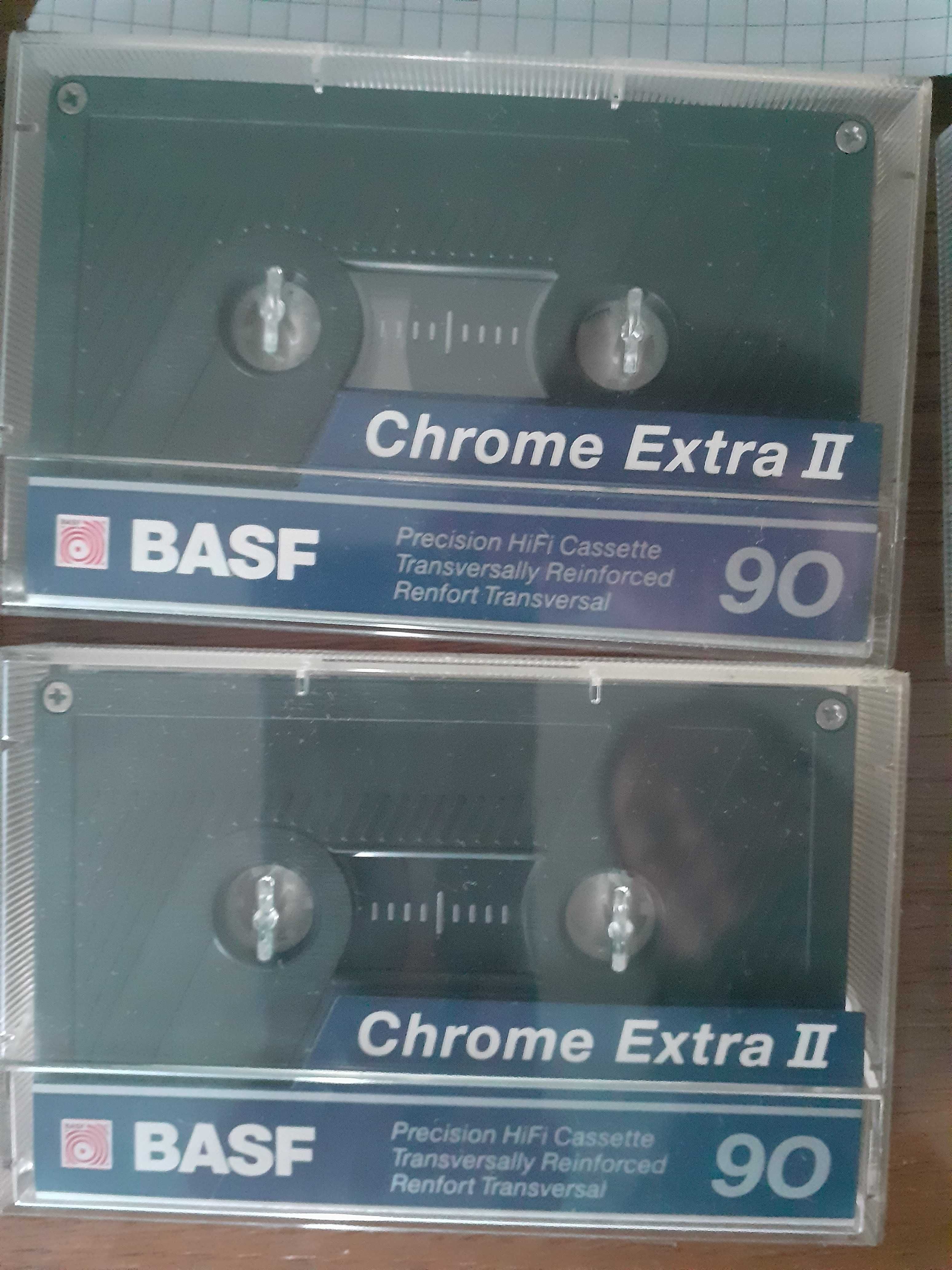 Kaseta magnetofonowa BASF chrome extra II 90