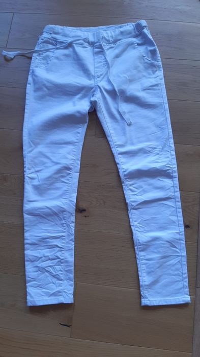 Spodnie letnie białe Onado