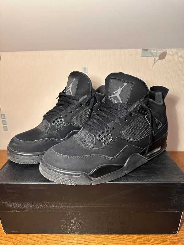 Nike Air Jordan 4 Retro Black Eu 40