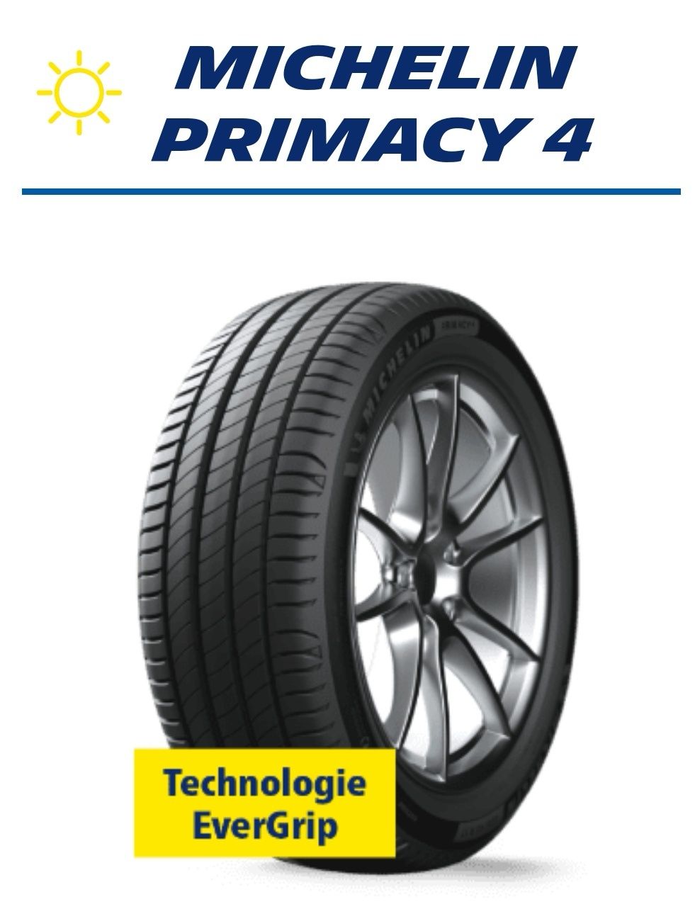 Komplet opon Michelin Primacy 4 205/55/R16 opony letnie