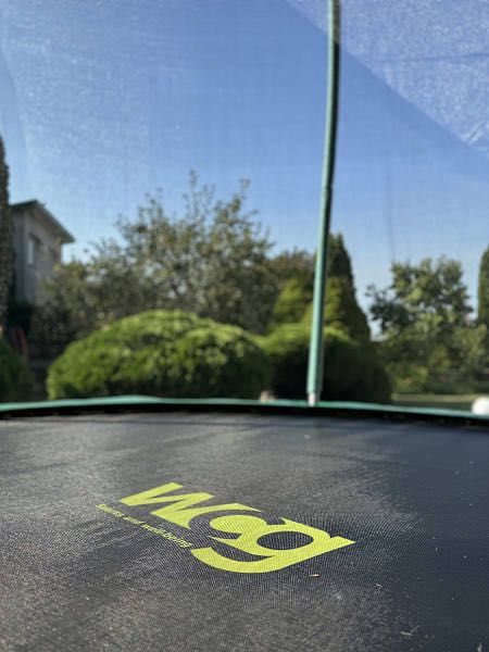 Батут WCG 366 см із внутрішньою захисною сіткою та LED підсвіткою 12FT