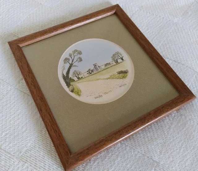 Igreja Hardley assinado pelo artista