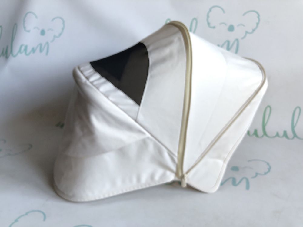 Bugaboo Donkey3 budka daszek z okienkiem Fresh White