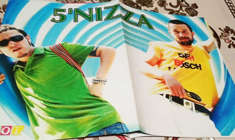 Плакат,постер рок-группа 5 nizza