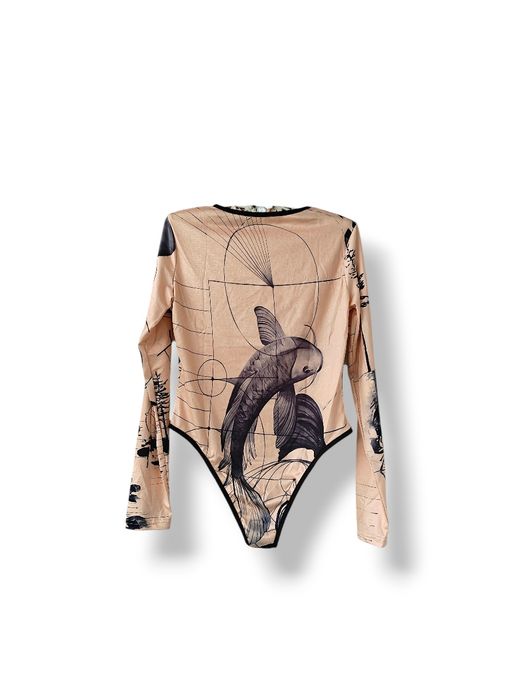 Боді тату принт С-М