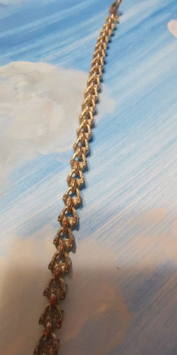 Браслет-Доріжка "Серця" з блискучими кристалами – Елегантна Класика