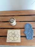 Carimbos ideal para scrapbooking e artesanato