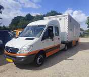 Mercedes-Benz Mercedes-Benz Sprinter 518 + NACZEPA VELDHUIZEN P33-4 Ala Kamper  Stan Bardzo Dobry