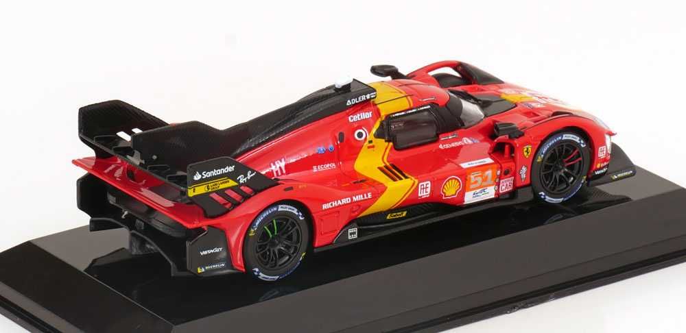 Burago 1/43 - Ferrari 499P #51 Vencedor 24h Le Mans 2023