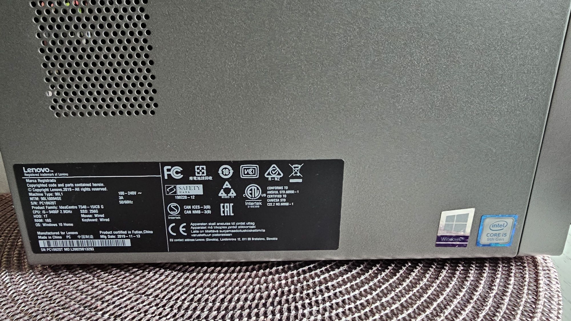 Komputer Lenovo T540-1ICB