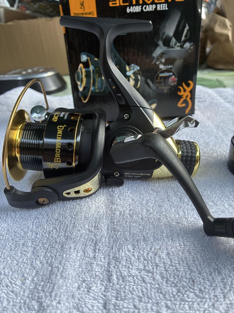 Kolowrotek karpiowy z wonym biegiem Browning Activate 640BF