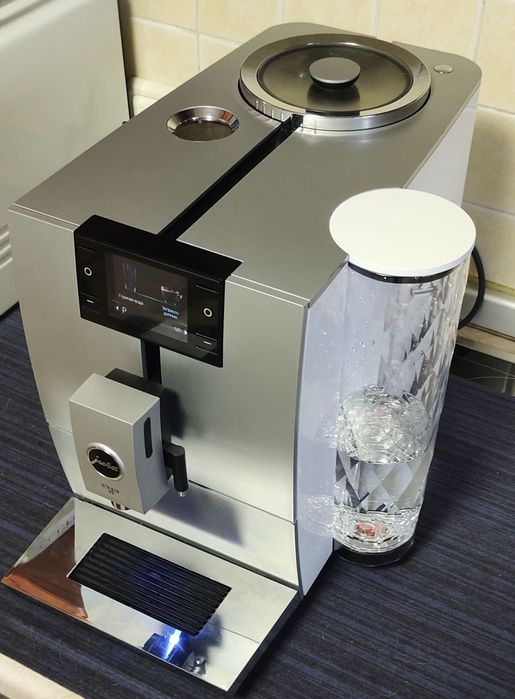 Jura Ena 8 Piano Silver White Кавомашина