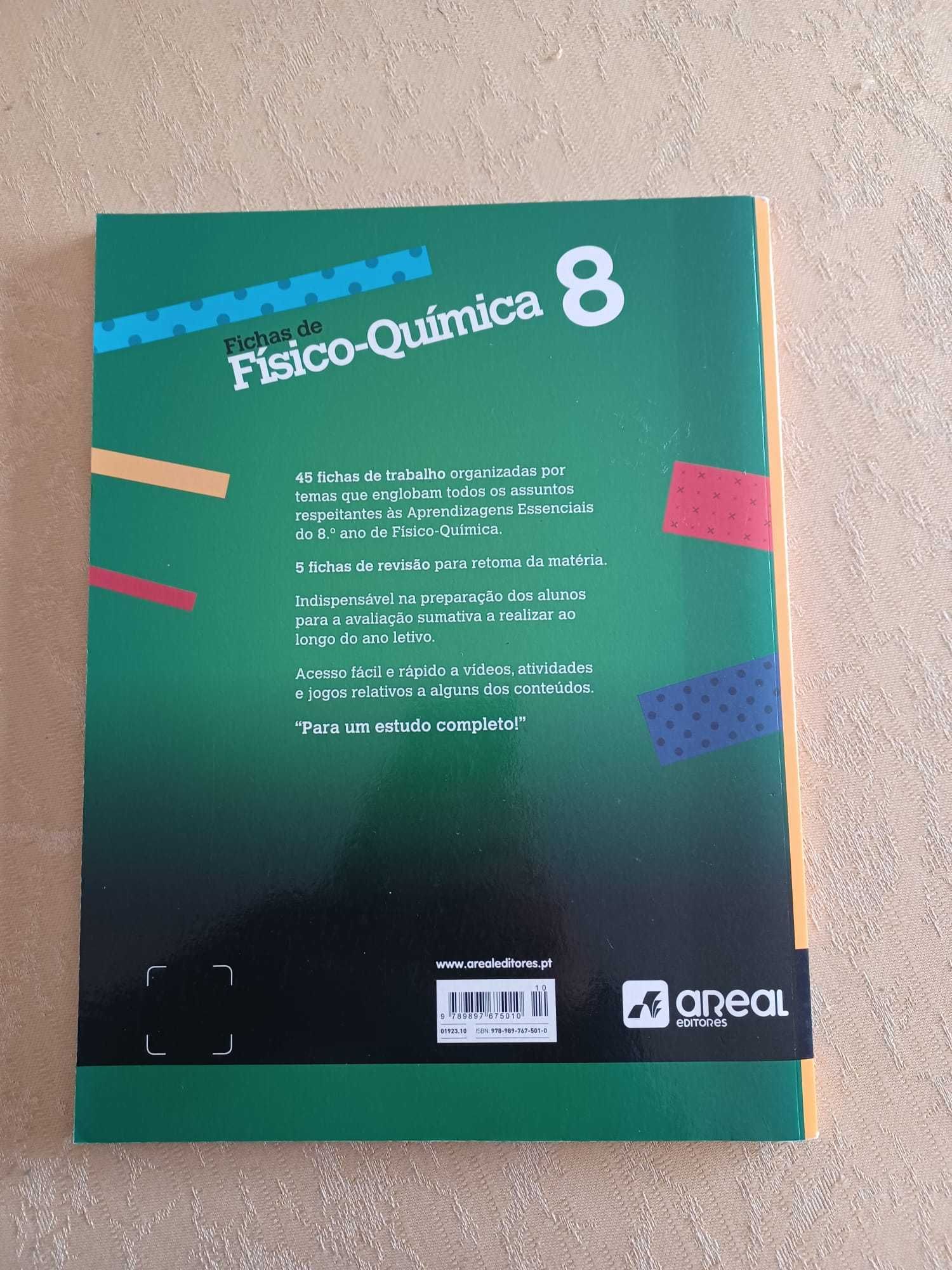 Fichas de Físico-química 8 - 8.º Ano (NOVO)