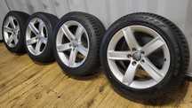 Felgi Audi S-line 17" 5x112 z oponami 225/50 R17 A4 S4 B8 B9 A5 S5 A6