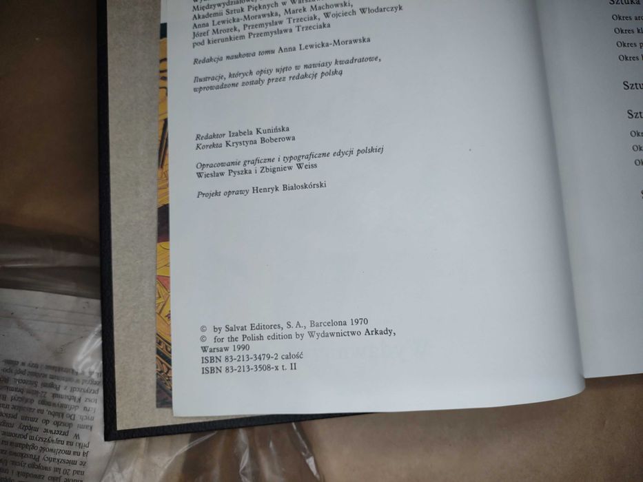 Sztuka świata tomy 10 tomów od 1 do 10.