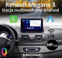 Nawigacja Android Renault Megane 3 CarPlay/AA Qled 4G Montaż