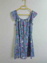 Vestido flores Springfield - Tam. L