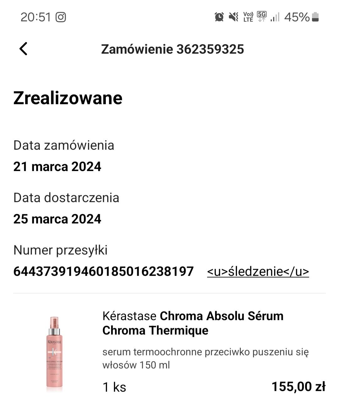 Kerastase serum termoochronne