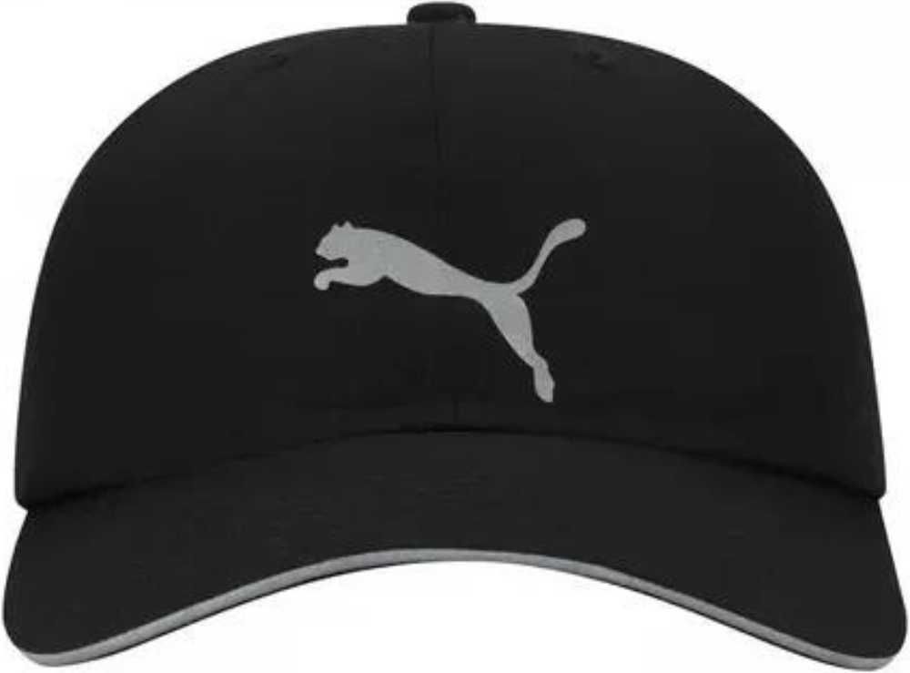 Czapka z daszkiem sportowa czarna PUMA Running Cap III