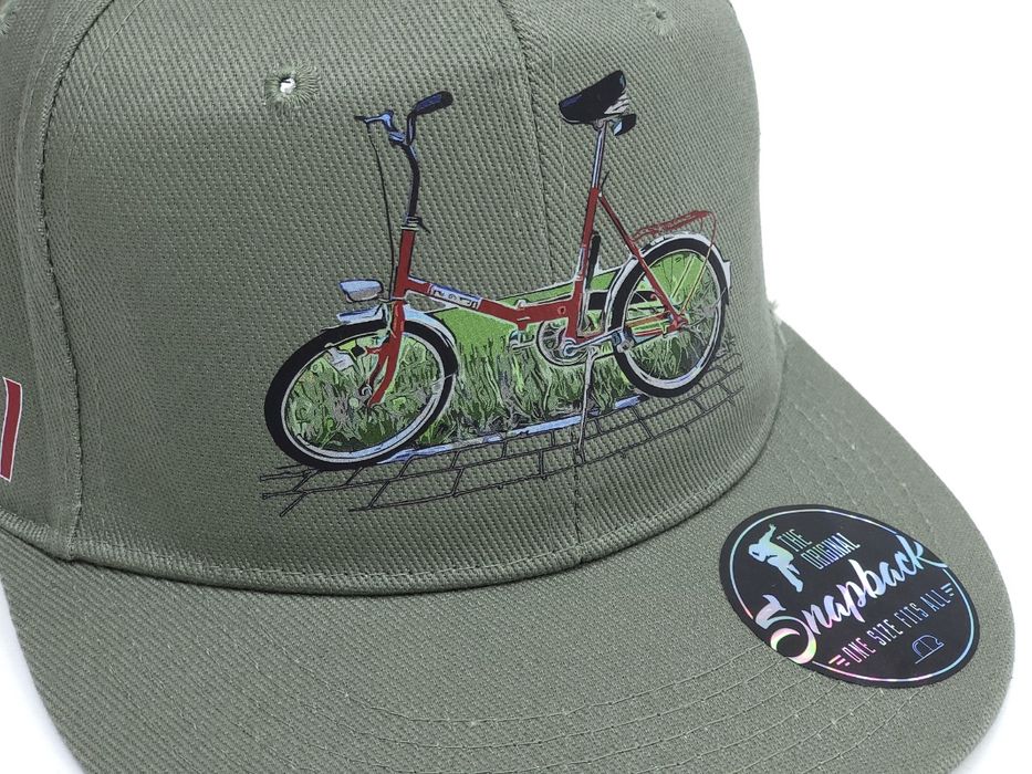 Czapka z daszkiem Romet Wigry 3 PRL khaki ORYGINAŁ DLBIKES