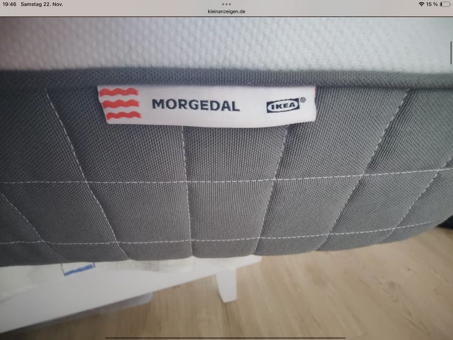 Colchao Ikea Morgedal 140 x 200 cm