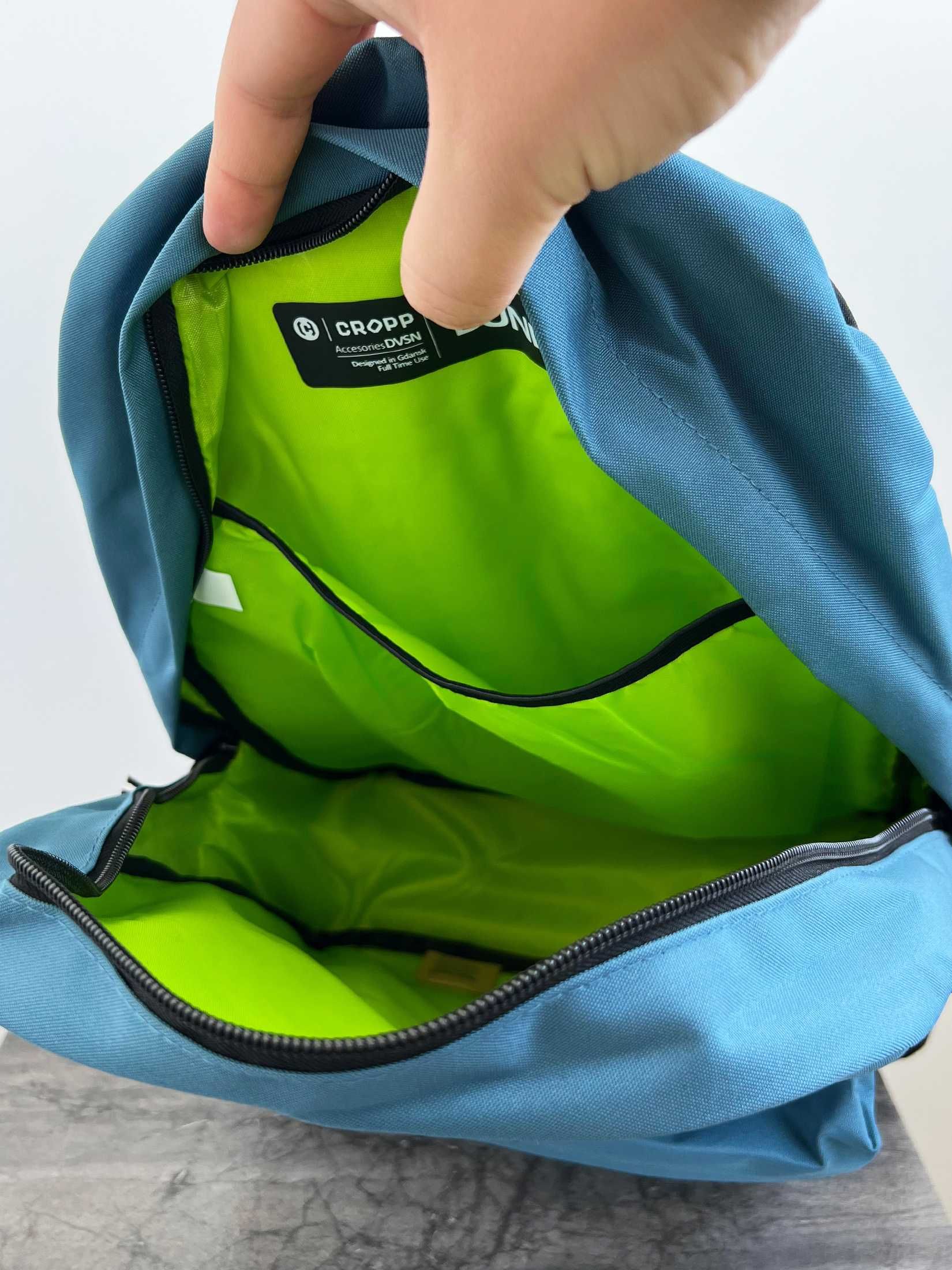 Рюкзак для міста Cropp блакитний новий
