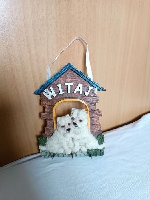 Zawieszka na klucze West Highland White Terrier