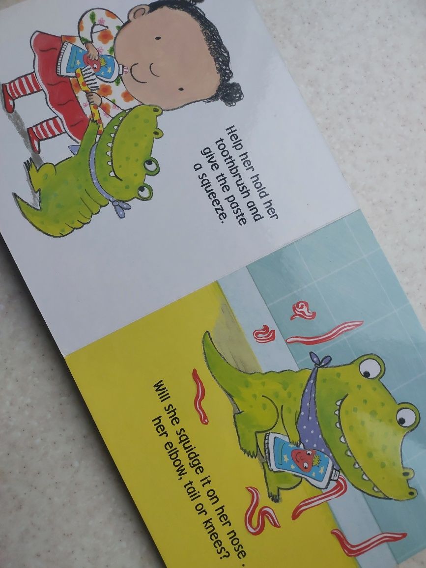 brush your teeth with sappy croc книга про зуби англійською books