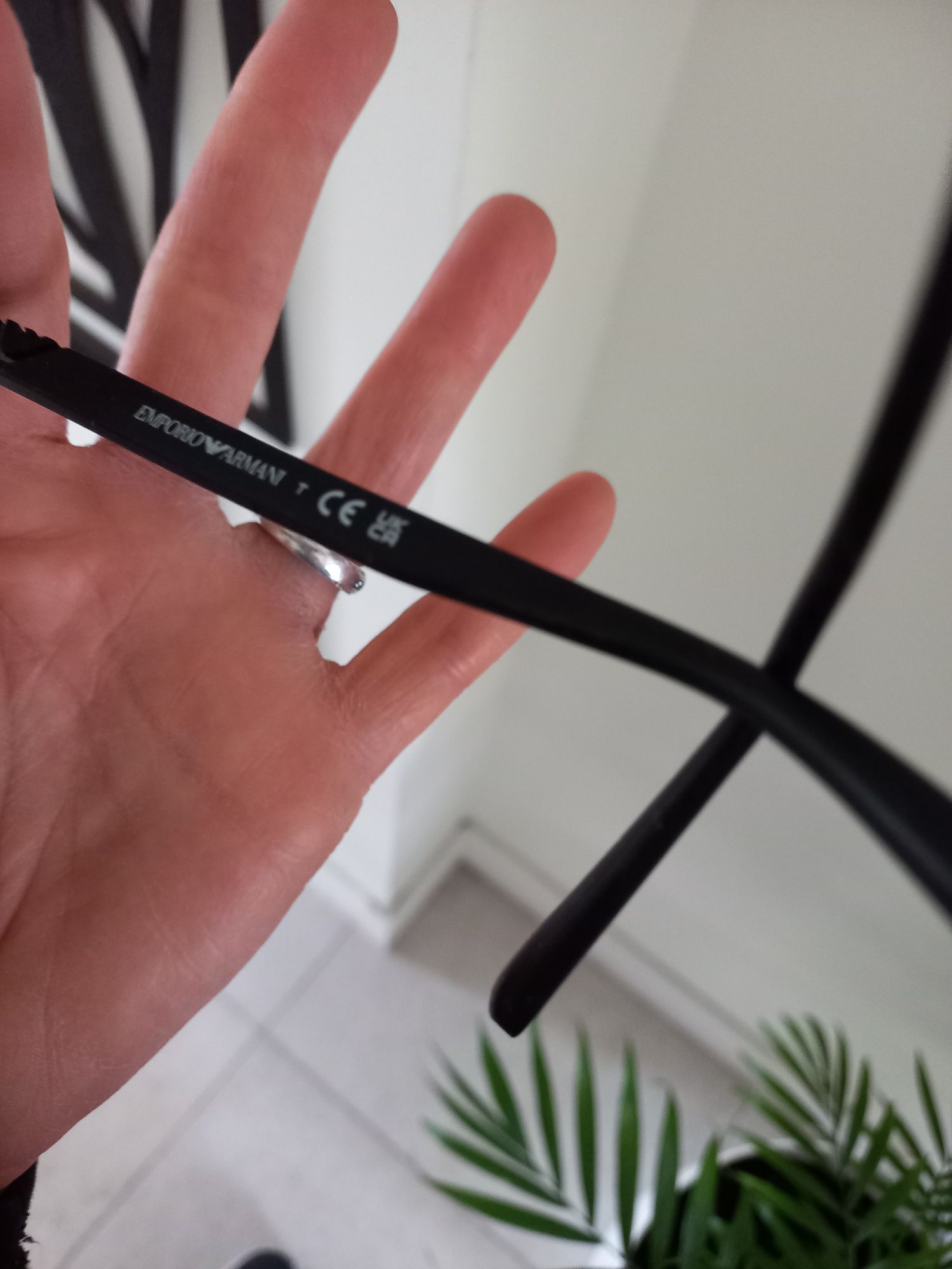 Armação oculos Empório Armani. Modelo masculino