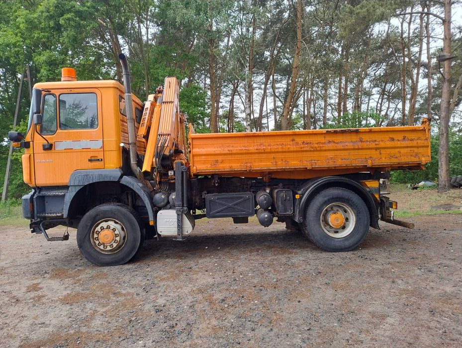 man 19.310 , 4x4 , wywrotka z hds , specjalny , sprowadzony z niemiec