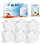 Watus Wkłady filtrujące do wody, do Brita Maxtra+ i Maxtra 6szt