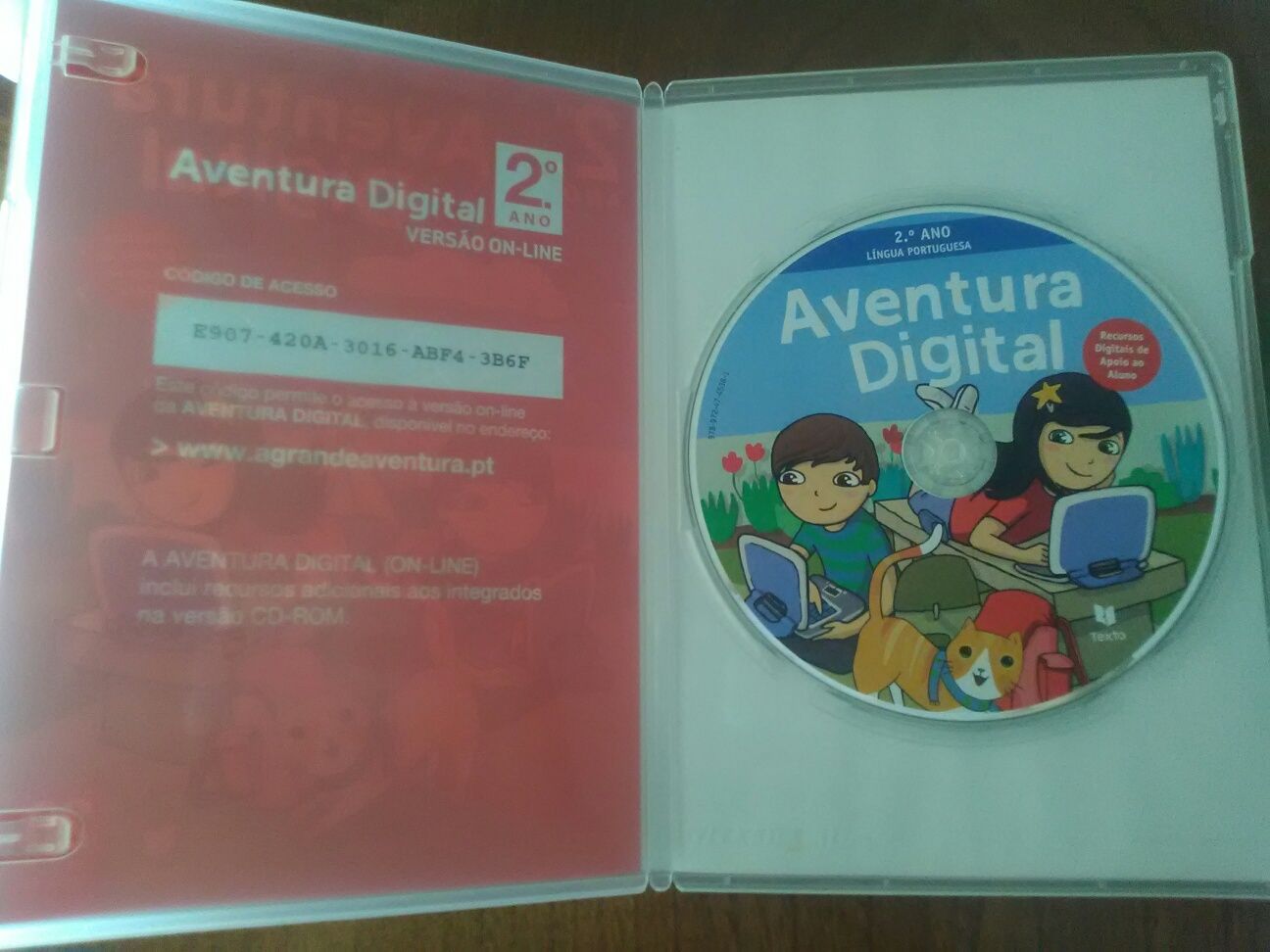 CD-ROM "Aventura Digital" 2° ano (ACEITO TROCAS)