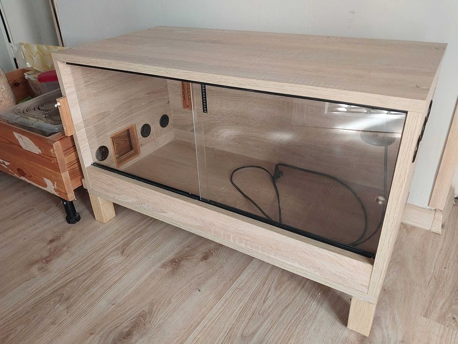 Terrarium dla jeża, świnki morskiej, szczura, gryzonia