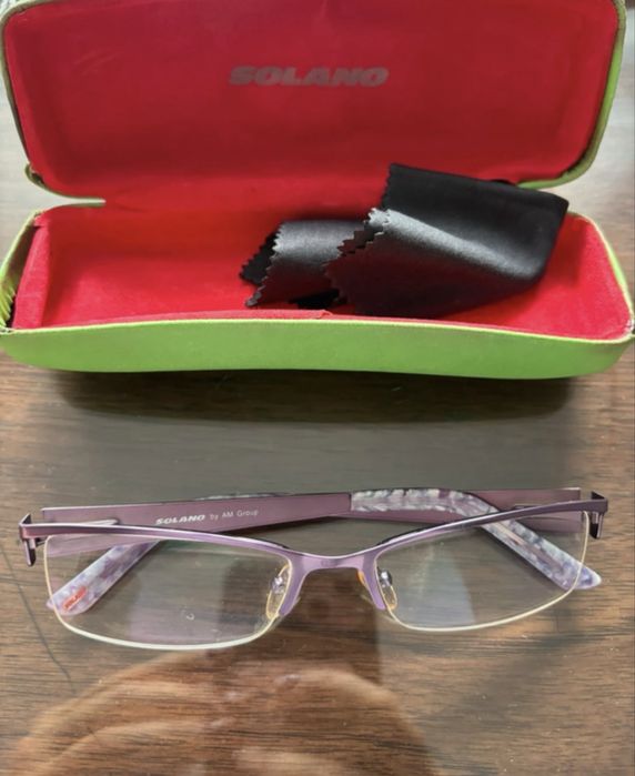 okulary Solano fioletowe