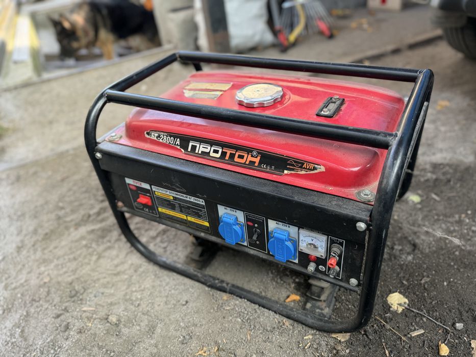 Бензиновий генератор на 2,8 кВт Протон БГ-2800/А